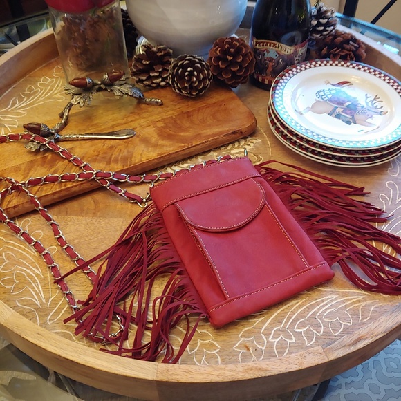 American Bling mini Crossbody with fringe ππΊπΈ - Picture 4 of 5